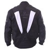 Frank Thomas Mesh Black White Textile Motorcycle Jacket Back                                                                                                                                                                                                   