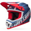 Bell MX-9 Mips Adult Helmet Offset Matt Metallic Blue White No Size