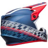 Bell MX-9 Mips Adult Helmet Offset Matt Metallic Blue White No Size