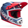 Bell MX-9 Mips Adult Helmet Offset Matt Metallic Blue White No Size