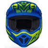 Bell MX-9 Mips Adult Helmet Disrupt Matt Classic Blue Hi Viz Yello No Size