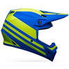 Bell MX-9 Mips Adult Helmet Disrupt Matt Classic Blue Hi Viz Yello No Size