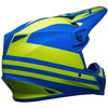 Bell MX-9 Mips Adult Helmet Disrupt Matt Classic Blue Hi Viz Yello No Size