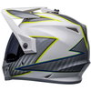Bell MX-9 Adventure Mips Helmet Dalton White Hi-Viz Yellow M (57-58 cm)