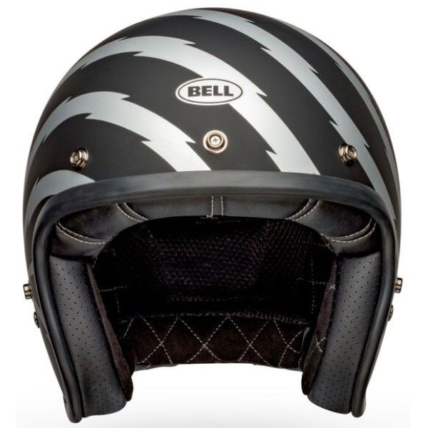 Bell Custom 500 STD Adult Helmet Vertigo Black Silver No Size