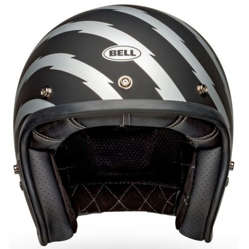 Bell Custom 500 STD Adult Helmet Vertigo Black Silver No Size