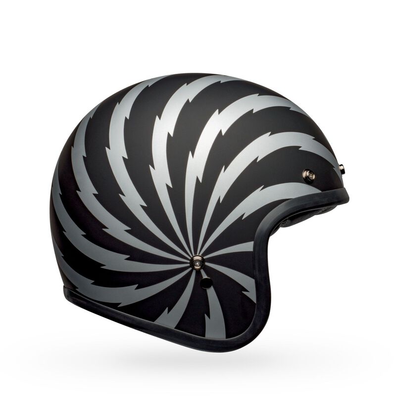 Bell Custom 500 STD Adult Helmet Vertigo Black Silver No Size