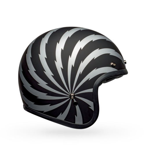 Bell Custom 500 STD Adult Helmet Vertigo Black Silver No Size
