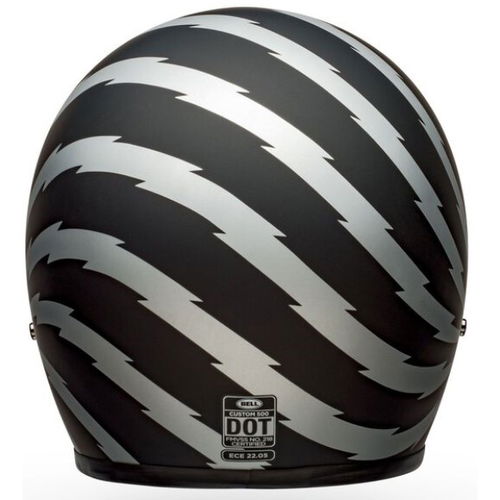 Bell Custom 500 STD Adult Helmet Vertigo Black Silver No Size