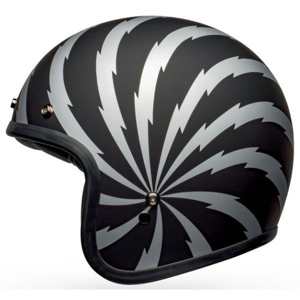 Bell Custom 500 STD Adult Helmet Vertigo Black Silver No Size