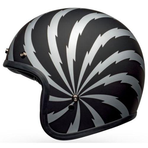 Bell Custom 500 STD Adult Helmet Vertigo Black Silver No Size