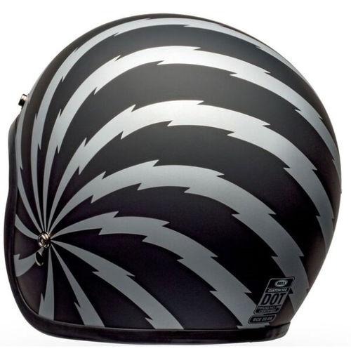 Bell Custom 500 STD Adult Helmet Vertigo Black Silver No Size