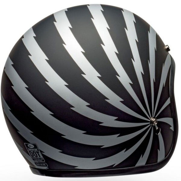 BELL Custom 500 XL Vertigo ブラック シルバー Bell Helmet Custom 500 (Vertigo Black/Silver) – Durian Bikers