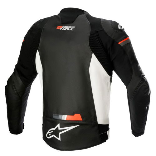 Alpinestars GP Force Jacket Black White Red Flu Mens - 40
