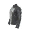 Frank Thomas Junior Kids Black Leather Motorcycle Jacket Side                                                                                                                                                                                                  