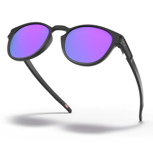 Oakley Latch Sunglasses Matte Black Prizm Violet One size