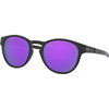 Oakley Latch Sunglasses Matte Black Prizm Violet One size