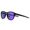 Oakley Latch Sunglasses Matte Black Prizm Violet One size