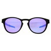 Oakley Latch Sunglasses Matte Black Prizm Violet One size