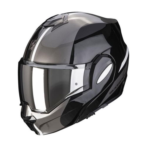 Scorpion Exo-Tech Forza Helmet Black Silver