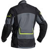 Lindstrands Myrvik Textile Jacket Grey Black Yellow No Size