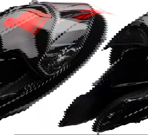 Bell SRT Modular Helmet Ribbon Black Red 2XL (63-64 cm)
