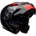 SRT Modular Ribbon Helmet Black Red