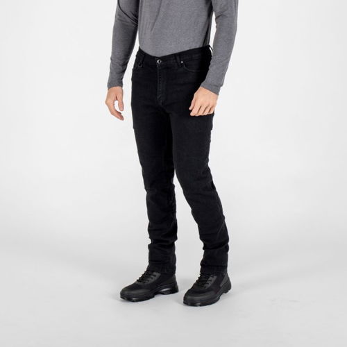 Knox Brighton Jeans Black Mens - 30