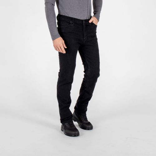 Knox Brighton Jeans Black Mens - 30