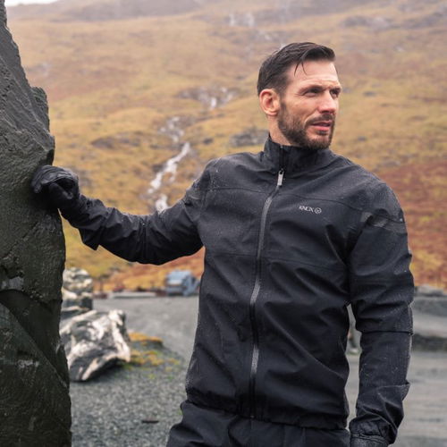 Knox Welbeck Waterproof Overjacket Black Mens - S