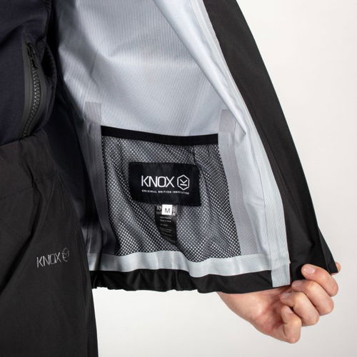 Knox Welbeck Waterproof Overjacket Black Mens - S