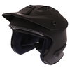 Spada Storm Matt Black Open Face Motorcycle Helmet                                                                                                                                                                                                             