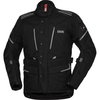 IXS Powells-ST Tour Womens Black Textile Motorcycle Jacket Front                                                                                                                                                                                               