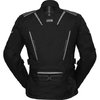 IXS Powells-ST Tour Womens Black Textile Motorcycle Jacket Back                                                                                                                                                                                                