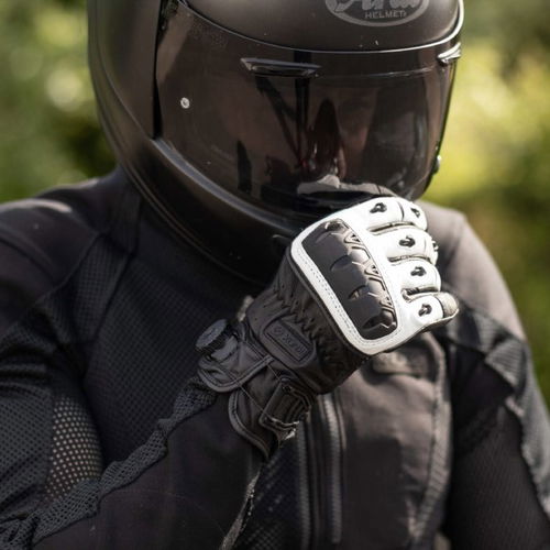 Knox Orsa Leather Mk 2 Gloves White Mens - S