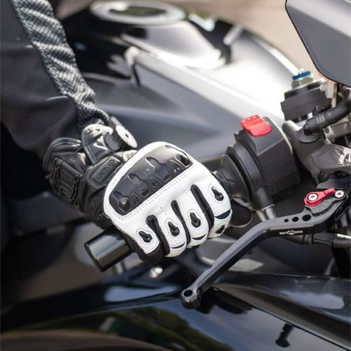 Knox Orsa Leather Mk 2 Gloves White Mens - S