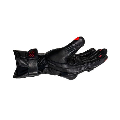 Knox Oulton Gloves Black Red Mens - S