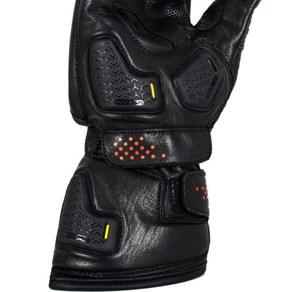 Knox Oulton Gloves Black Red Mens - S