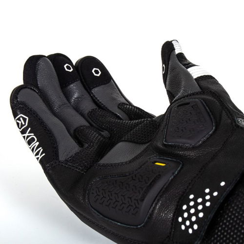 Knox Oulton Gloves Black White Mens - S