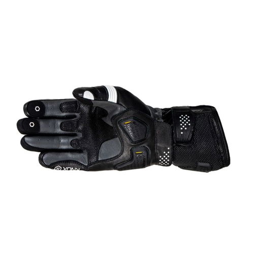 Knox Oulton Gloves Black White Mens - S