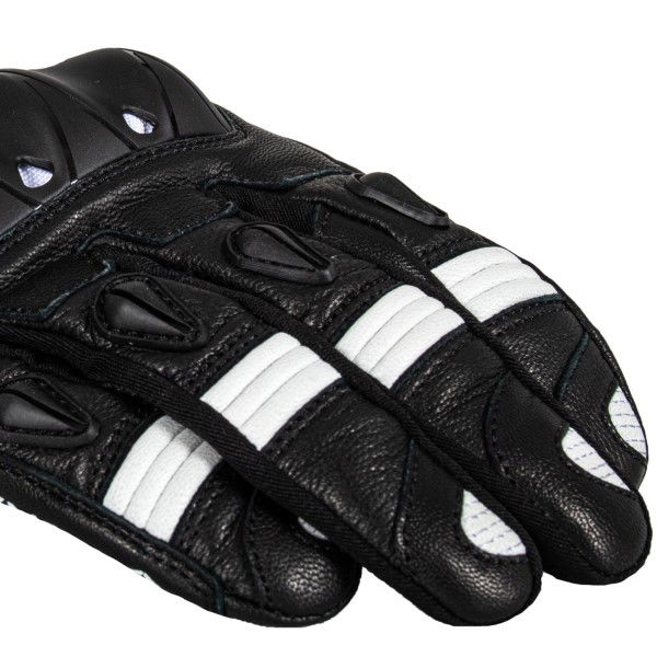 Knox Oulton Gloves Black White Mens - S