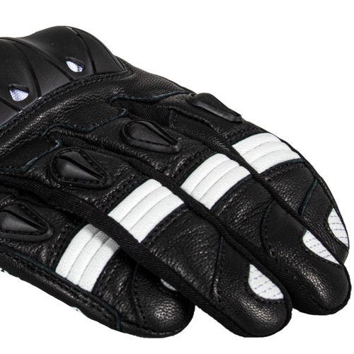 Knox Oulton Gloves Black White Mens - S
