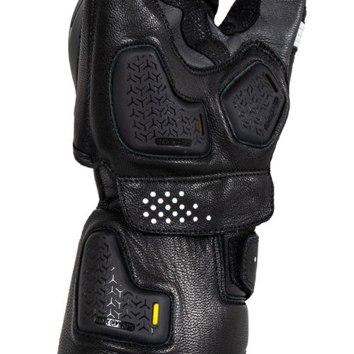 Knox Oulton Gloves Black White Mens - S