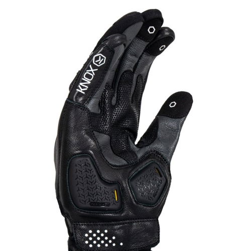 Knox Oulton Gloves Black White Mens - S