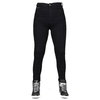 Bull-it Ladies Fury II Black Motorcycle Jeggings Front                                                                                                                                                                                                         
