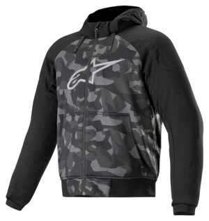Alpinestars Chrome Sport Hoodie Black Grey Camo