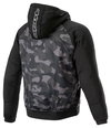 Alpinestars Chrome Sport Hoodie Black Grey Camo Mens - S