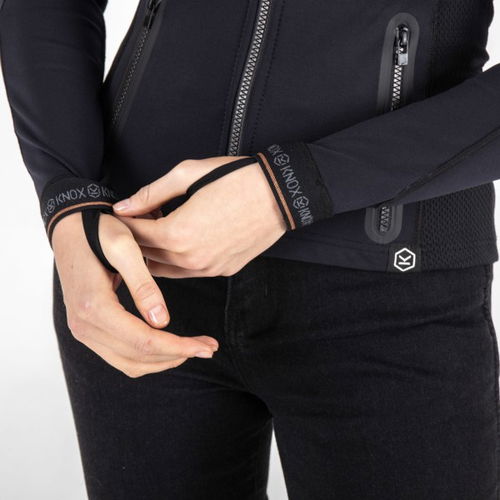 Knox Action Pro Shirt Womens Black Ladies - 8 - XS