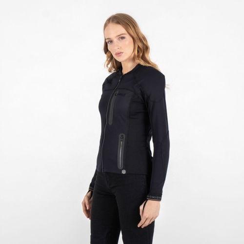 Knox Action Pro Shirt Womens Black Ladies - 8 - XS