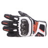 Alpinestars SP X Air Carbon V2 Black White Red Fluo Motorcycle Gloves Back                                                                                                                                                                                     